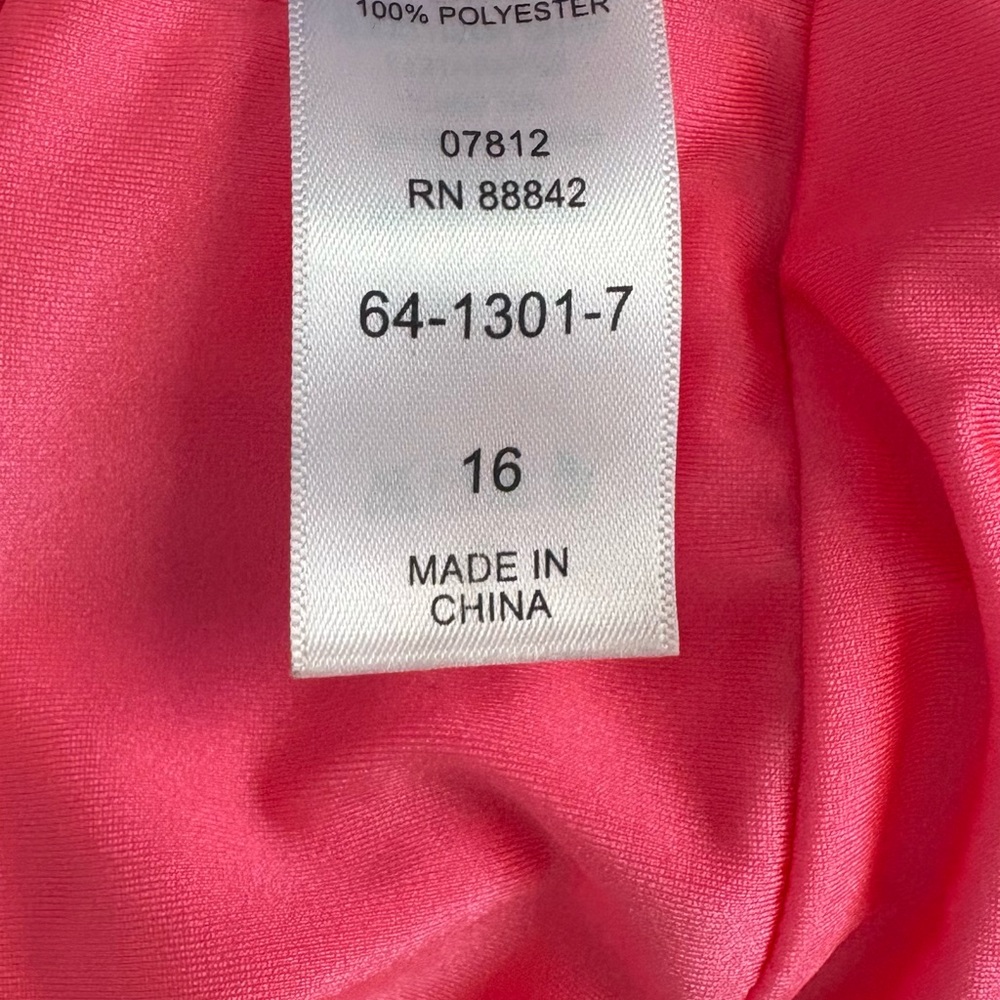 Swimsuits for All Ashley Graham | Pink Sahara Side Tie Pink Bikini | 16-18 - Picture 8 of 9